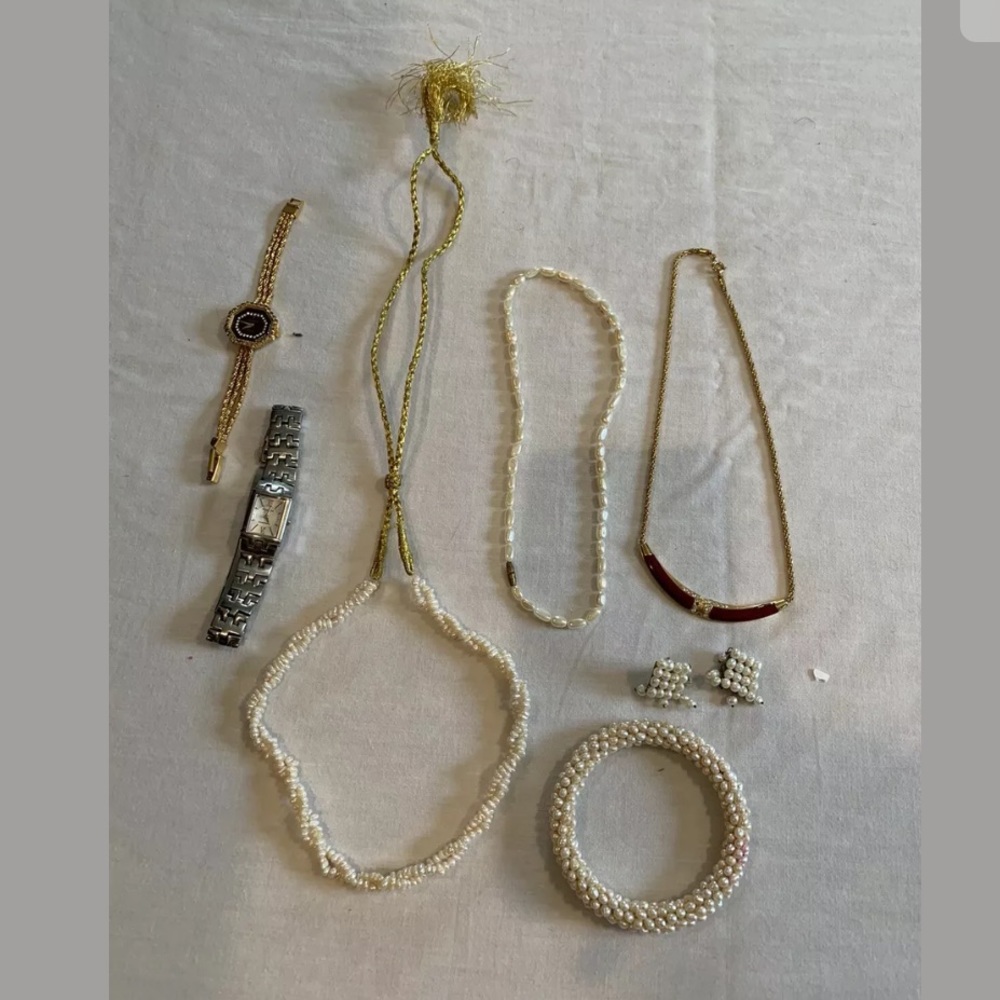 Jewelry Lot Bracelet Necklace Watches Kenneth Cole